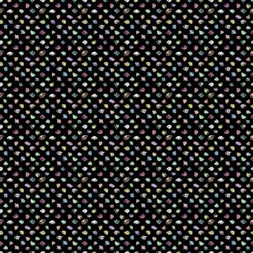 Drawn chalk pattern Stock Photos