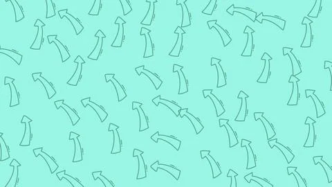 Drawn doodles seamless pattern 2 Illustrazione stock
