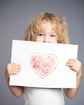 Drawn heart Stock Photos