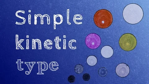 Drawn Kinetic Typography Intro Stockmateriaal After Effects