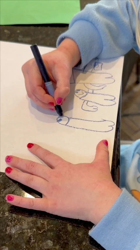 Drawn With Love and Unfortunate Geometry, Berthoud, Colorado, USA - 10 Feb 2026 Stock Footage 329786187