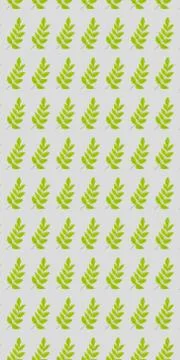 Drawn tree branch on a white background. Pattern. 스톡 일러스트