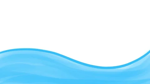 Drawn wave seamless footage Stock Footage 283028880