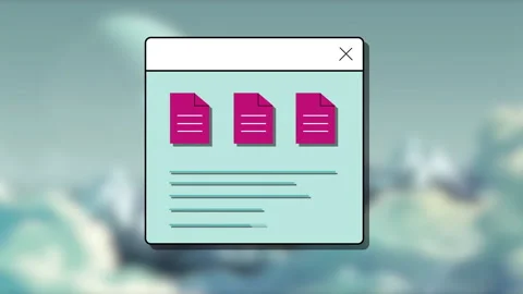 Drawn Windows Stock After Effects