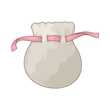 Drawstring Bag illustration Stock Illustration