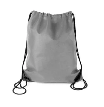 Drawstring pack isolated Foto stock