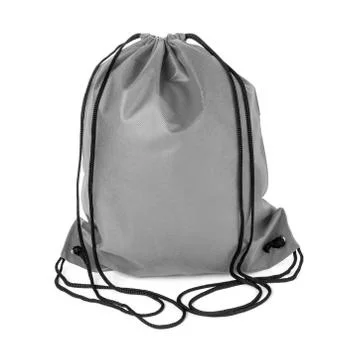 Drawstring pack isolated Stock Photos