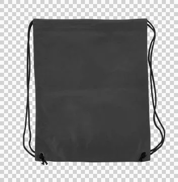 Drawstring pack isolated Foto stock