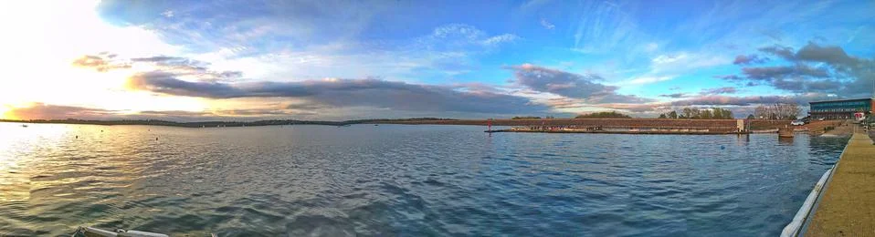 Draycote water Stock Photos