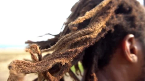 Dread locks Video stock 179710297