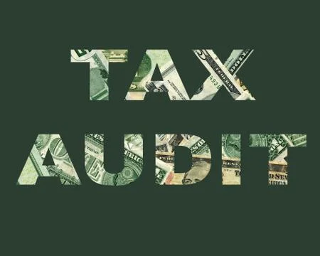 Dreaded Tax Audit Illustrazione stock
