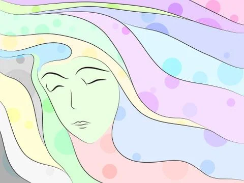 Dream abstract Stock Illustration
