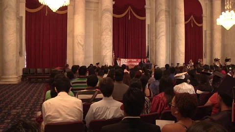 DREAM ACT speech Stock Footage 260840857