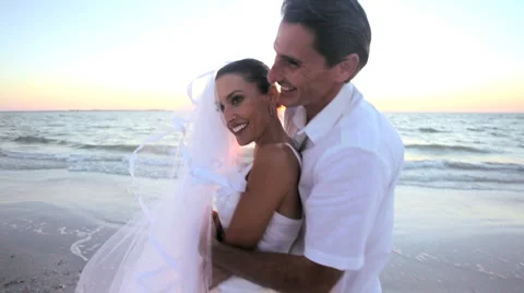 Dream Beach Wedding Video stock 951085