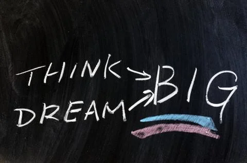 Dream big Stock Photos