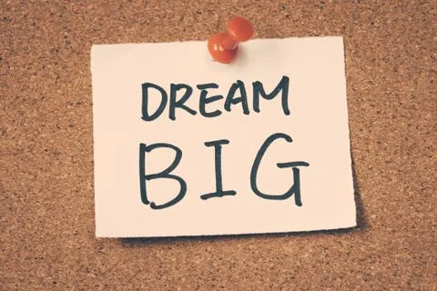 Dream big Stock Photos