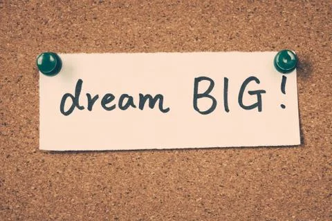 Dream big Stock Photos