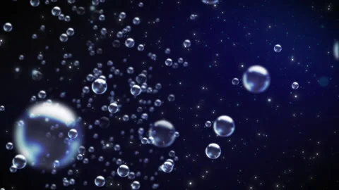 Dream Bubbles Bokeh Stock Footage 202631330