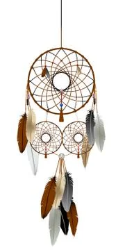 The dream catcher Stock Illustration
