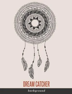 Dream Catcher Stock Illustration