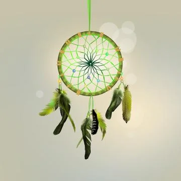 Dream catcher Stock Illustration