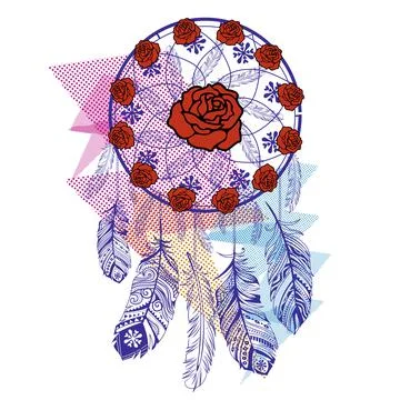 Dream catcher  Stock Illustration