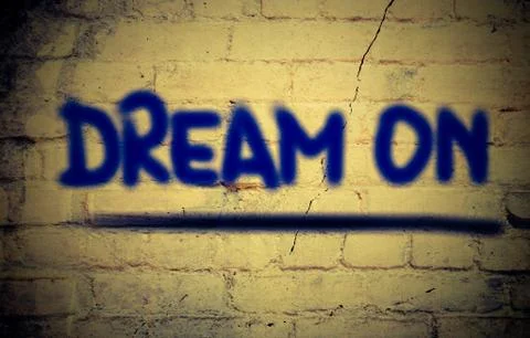 Dream On Concept Stock Illustration