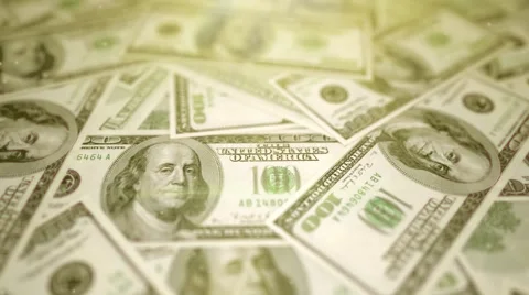 Dream to have a lot of money Stock Footage 64161253