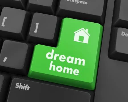 Dream home Stock Illustration