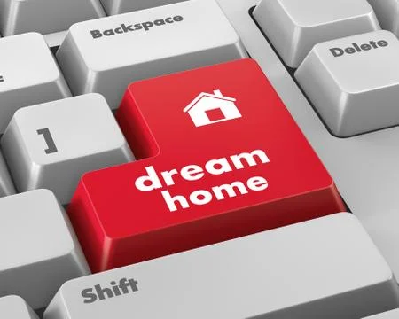 Dream home Stock Illustration