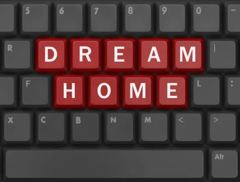 Dream home Illustration