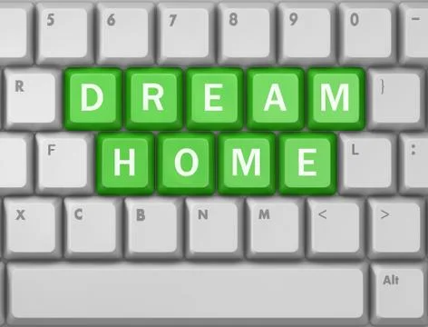 Dream home Stock Illustration