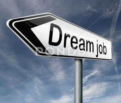 Dream job Stock Illustration