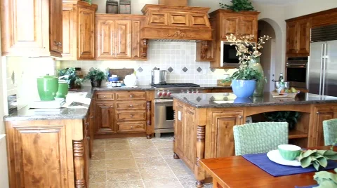 Dream Kitchen 3 Stock Footage 809279