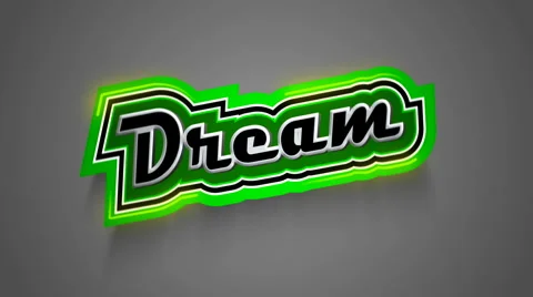 Dream Label Stock Footage 1106547