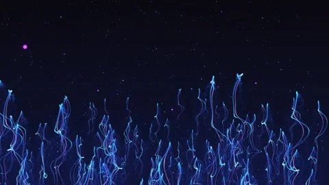 Dream particle Motion graphics Stock Footage 121204934
