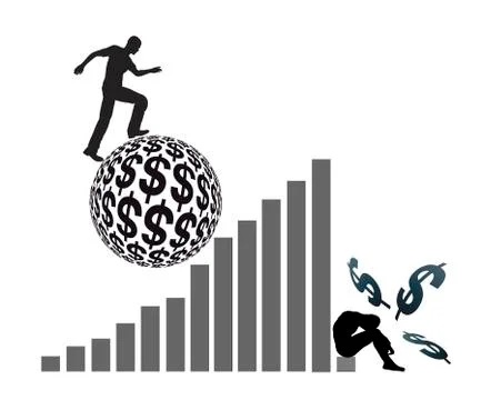 Dream of Riches Stock Illustration