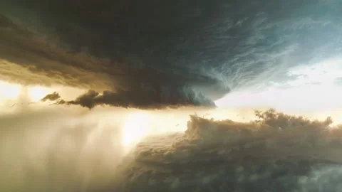 Dream Sequence Timelapse Clouds 1 Stock Footage 134584878