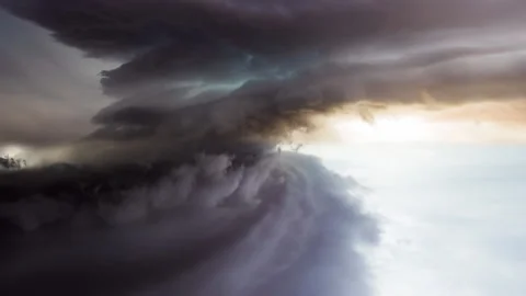 Dream Sequence Timelapse Clouds 10 Stock Footage 134584984