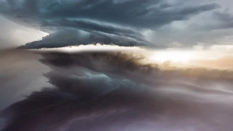 Dream Sequence Timelapse Clouds 7 Stock Footage 134584761