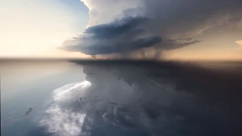 Dream Sequence Timelapse Clouds 8 Stock Footage 134584993