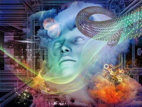 Dream Space Illustrazione stock