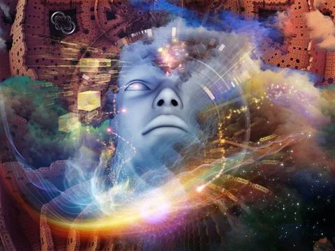 Dream Space 스톡 일러스트