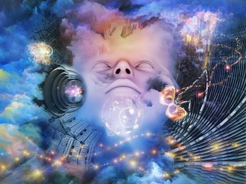 Dream Space Stock Illustration