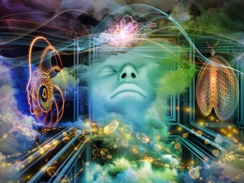 Dream Space Stock Illustration