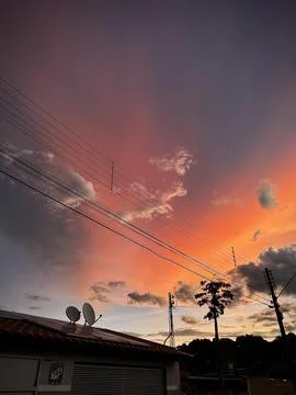 A dream sunset Fotos Stock