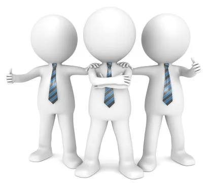 The Dream Team. Stock Illustration