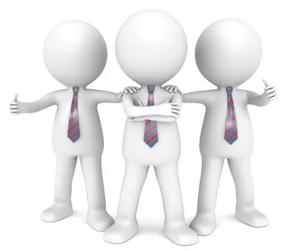 The Dream Team. Stock Illustration