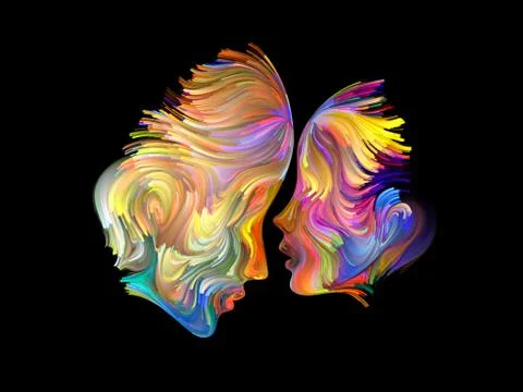 Dream Together Stock Illustration