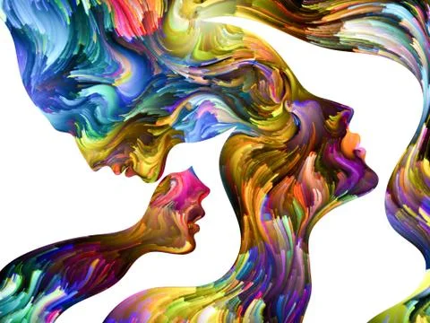 Dream Together Stock Illustration